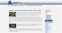 Desktop Screenshot of agap.cz