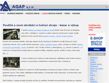 Tablet Screenshot of agap.cz